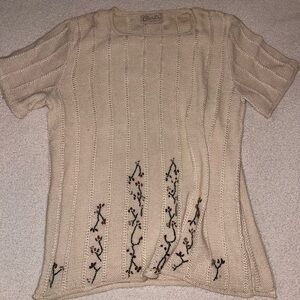 Cottage Core Knitted Top